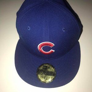 New Era Royal Blue Chicago Cubs Fitted Hat